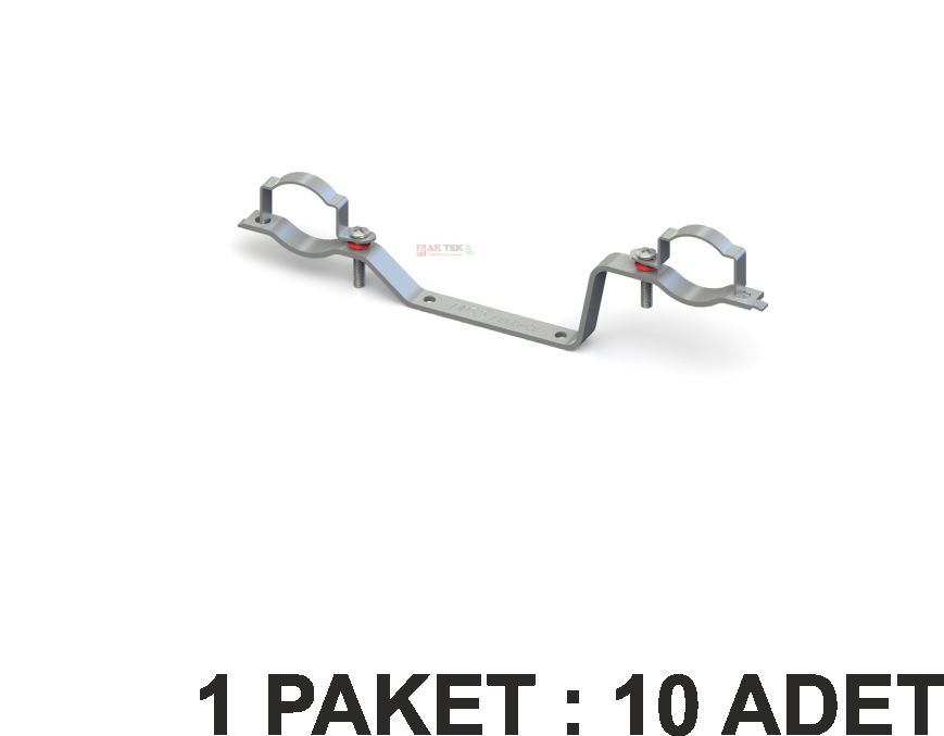 KOLLEKTÖR KELEPÇESİ 1’’ TEKLİ METAL PAKET 10 Lu