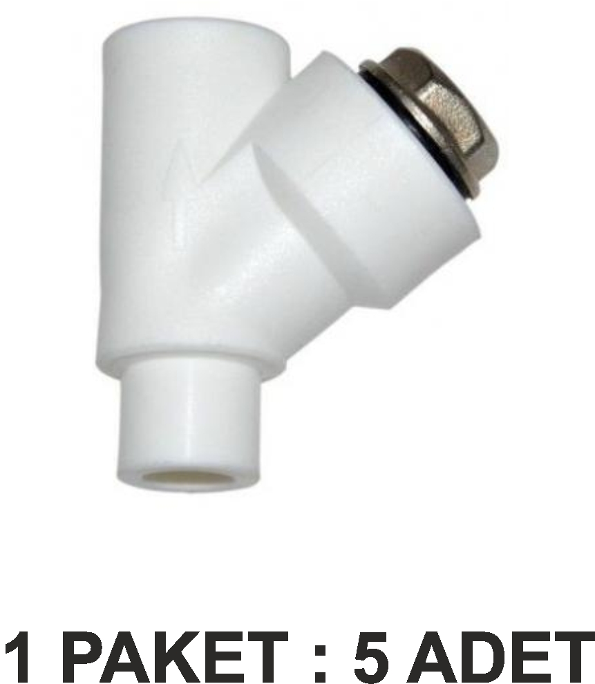 PP-R KOMBİ FİLİTRE DN 20 PAKET 5 Lİ