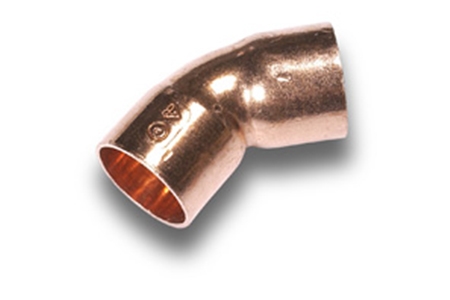 BAKIR 15 MM AÇIK 45 AÇIK DİRSEK
