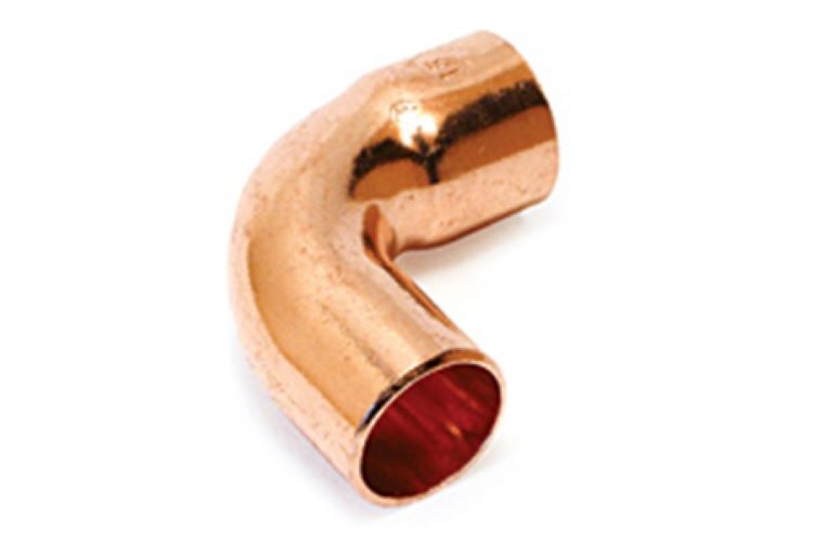 BAKIR 18 MM UZUN ERKEK DİRSEK
