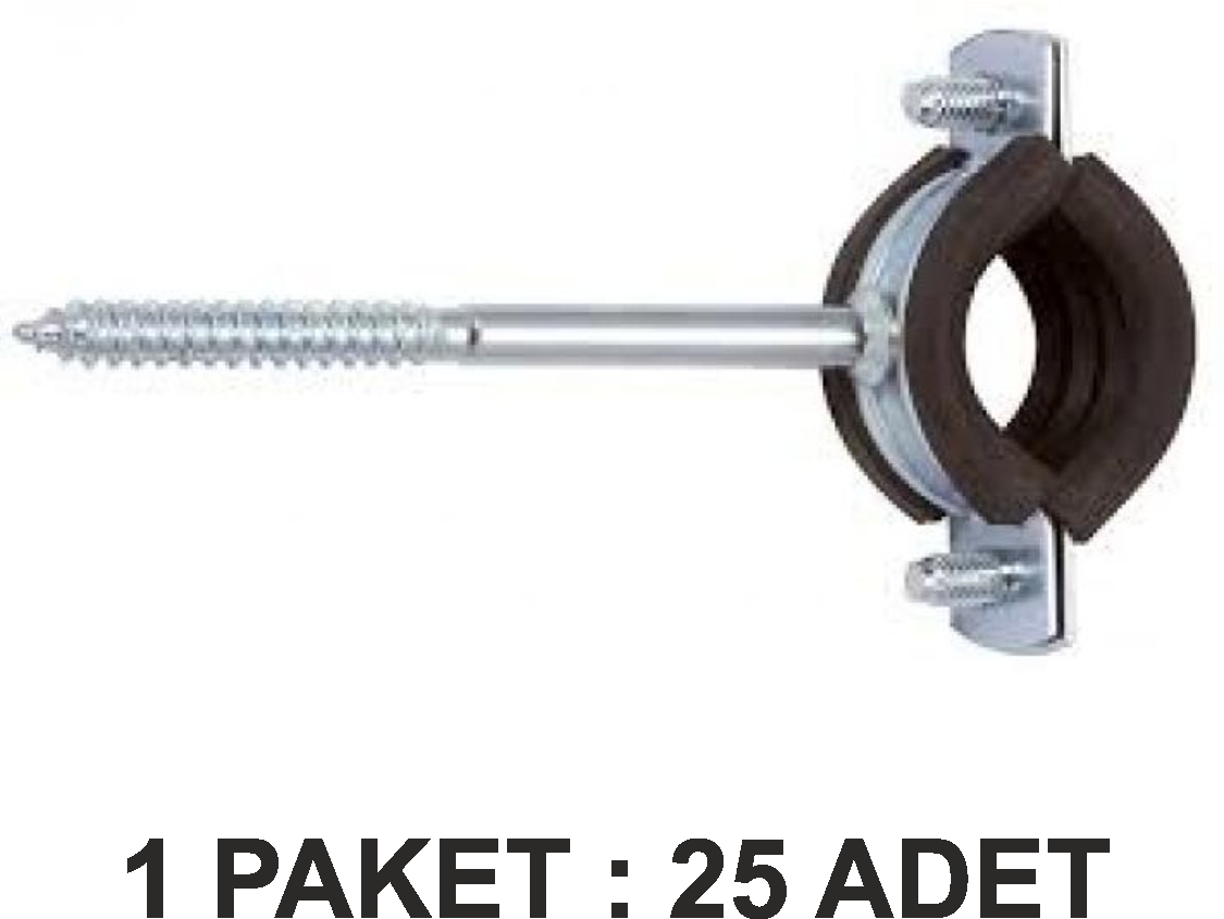 ECO DOĞALGAZ  KELEPÇESİ 1 PAKET 25 Lİ