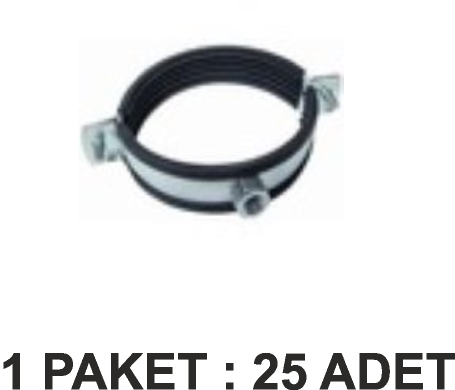 ECO DOĞALGAZ  SOMUNLU KELEPÇE 5 PAKET 25 Lİ