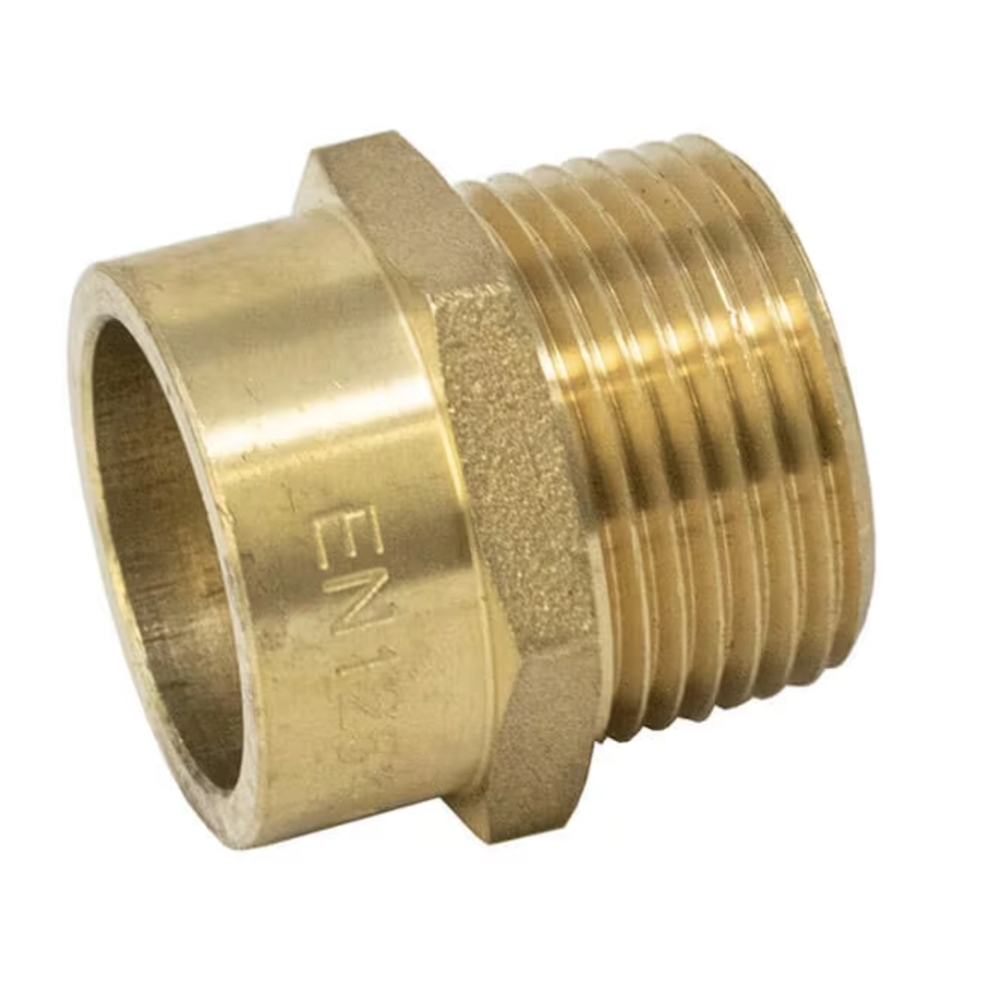 BAKIR 18x3/4’’ ERKEK NİPEL  DIŞ DİŞLİ