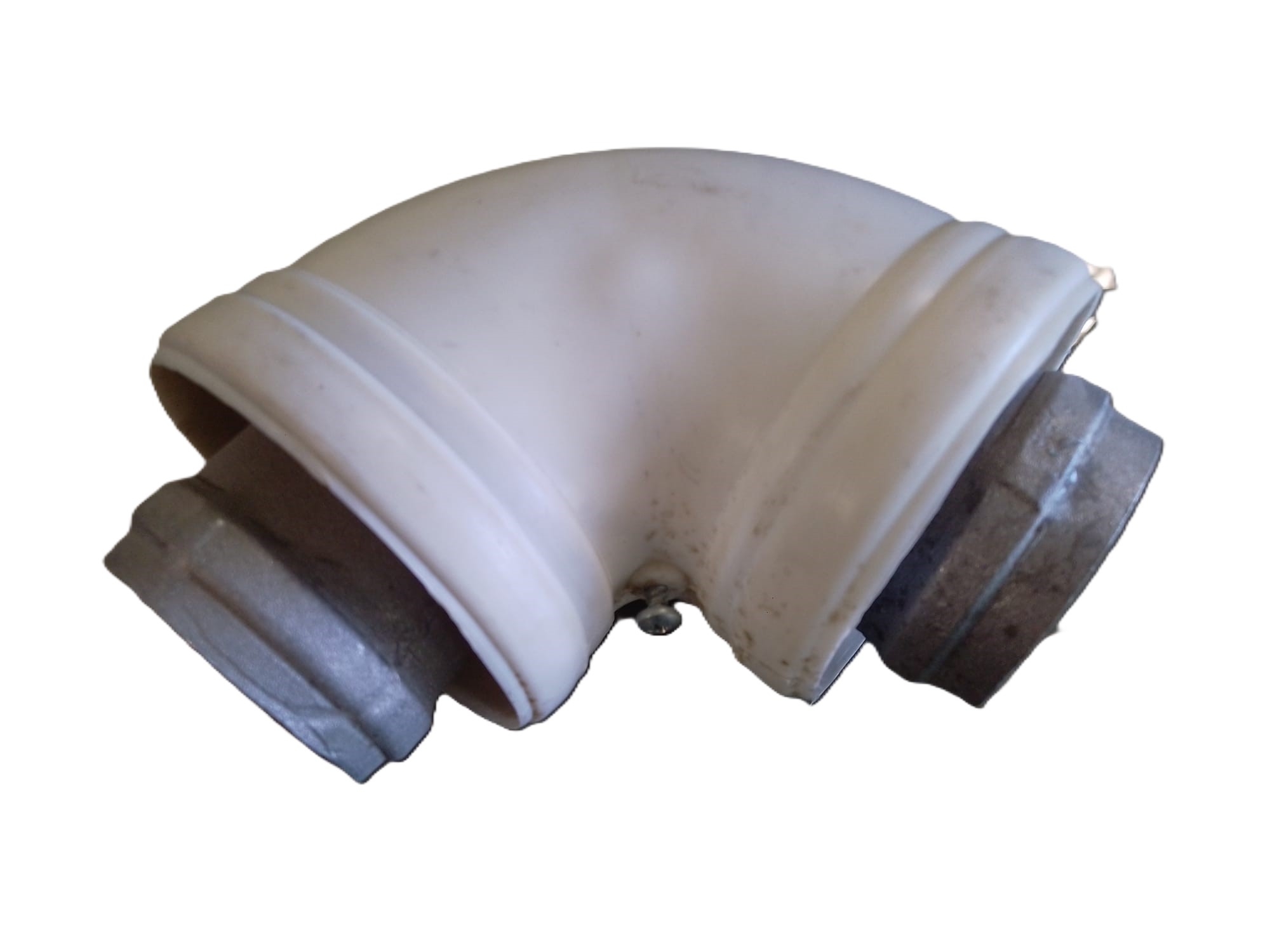 ECO KOMBİ BACA DİRSEĞİ PLASTİK 90 DERECE YOĞUŞMALI DEĞİLDİR