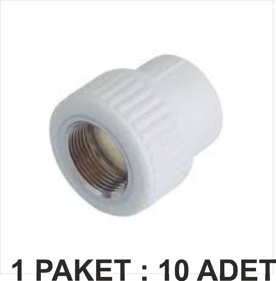 DİZAYN PPRC İ.D. NİPEL DN 20-1/2 PAKET 10 Lu