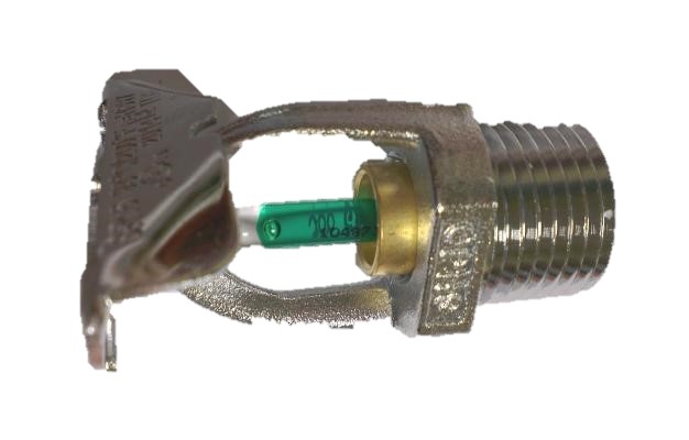 UL HIZ DUVAR TİP YANGIN SPRİNK KROM 93 C YEŞİL 1/2 SR