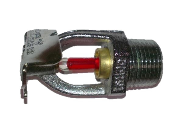 UL DUVAR TİP YANGIN SPRİNKLER KROM 68 C KIRMIZI 1/2 SR