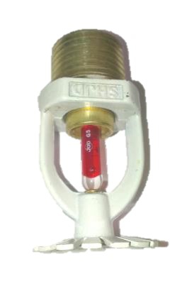 NON UL SARKIK TİP YANGIN SPRİNK BEYAZ 68 C KIRMIZ 1/2 SR ONAYSIZ