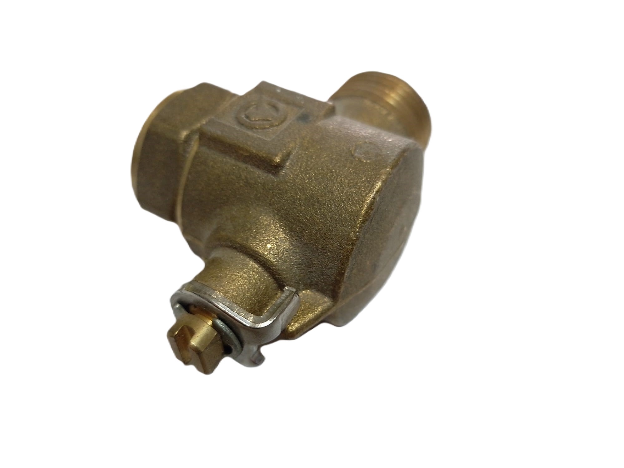 KOMBİ VANASI 3/4’’( 3/4 REKOR-3/4 DİŞLİ ) KÖŞE KULPSUZ SU İÇİN