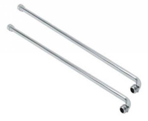 DİRSEKLİ KROM KAPLAMA BORU 60 CM 16 *1/2 ’’ ( 1 adet )
