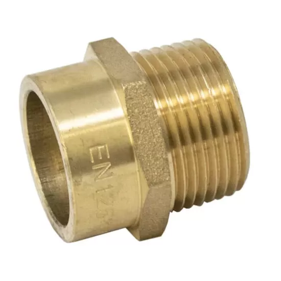 BAKIR 22x3/4’’ ERKEK NİPEL  DIŞ DİŞLİ
