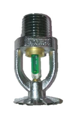 UL SARKIK TİP SPRİNKLER KROM   93 C YEŞİL   1/2 SR