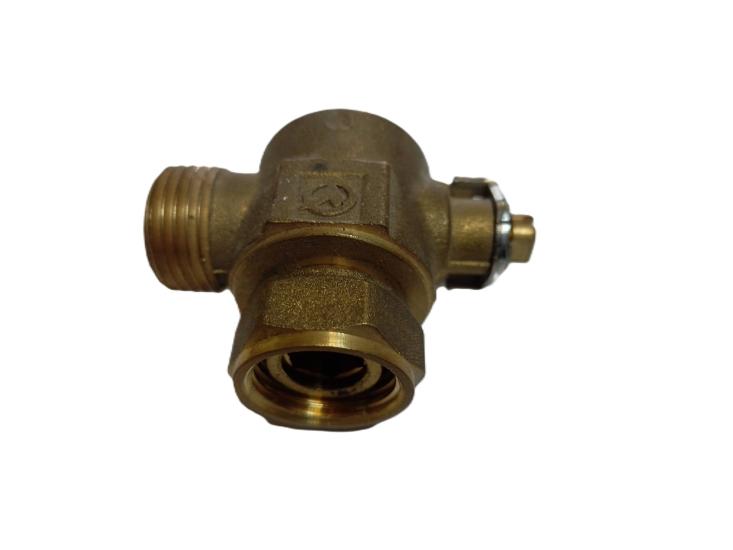 KOMBİ VANASI 3/4’’( 3/4 REKOR-3/4 DİŞLİ ) KÖŞE KULPSUZ SU İÇİN